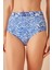 Yüksek Bel Kemerli Desenli Bikini Alt 1