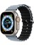 Apple Watch Uyumlu 42 mm 44 mm 45 mm 49 mm Kordon 1/2/3/4/5/6/se/7/8/ Watch Ultra Çift Renk Ocean Kordon 1