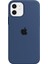 Apple iPhone 11 Logolu Kılıf Silikon Kiremit - Lansman Altı Kapalı Iç Kısım Kadife Kapak 2
