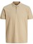 Jack & Jones Jprblascott Zip Ss Polo Sn Erkek T-Shirt 3