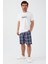 2577S Erkek Yazlık Bermuda Takım 3