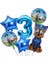 Paw Petrol Paw Patrol Polis Köpek Chase Yaş Balon Konsept Doğum Günü Set Yaş Balon Set 1