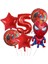 Spiderman Örümcek Adam Balon Set Balon Folyo Set Spiderman Konsept Doğum Günü Set Yaş Balon 1