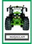 4'lü Mega Traktör Sticker Set Yapışkanlı Motor Tümosan Başak Case Massey Ferguson Oto-Araç Kaplama 5