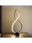 Dekoratif LED Masa Lambası Abajur Spiral 3