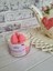Candles Strawberry Cupcake Çilekli Mum Vanilya Amber Kokulu Hediyelik Dekoratif Mum 3