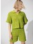 Polo Yaka Yeşil Kadın Ikili Takım SWTK4634-35YE 2