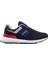 Lacivert Erkek Zoe Esnek Süet Sneaker 1