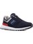 Lacivert Erkek Zoe Esnek Süet Sneaker 2