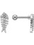 Çelik Kıkırdak Helix Tragus Piercing (4ADET) 2