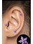 Çelik Ametis Taşlı Kıkırdak Helix Tragus Piercing (1ADET) 1