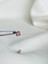 Çelik Pembe Kare Taşlı Kıkırdak Helix Tragus Piercing (1ADET) 2
