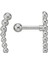 Cerrahi Çelik Kıkırdak Helix Tragus Mini Toplu Piercing 1
