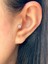 By Dilek Çetin Accessory Cerrahi Çelik Kare Tek Taş Kıkırdak Helix Tragus Piercing (1AD) 1