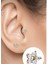 By Dilek Çetin Accessory Çelik Kıkırdak Helix Tragus Piercing (8mm) 1