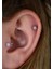 Çelik Kıkırdak Helix Tragus Piercing (8mm) 1