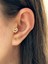 By Dilek Çetin Accessory Çelik Taşlı Kalp Model Kıkırdak Helix Tragus Piercing 1