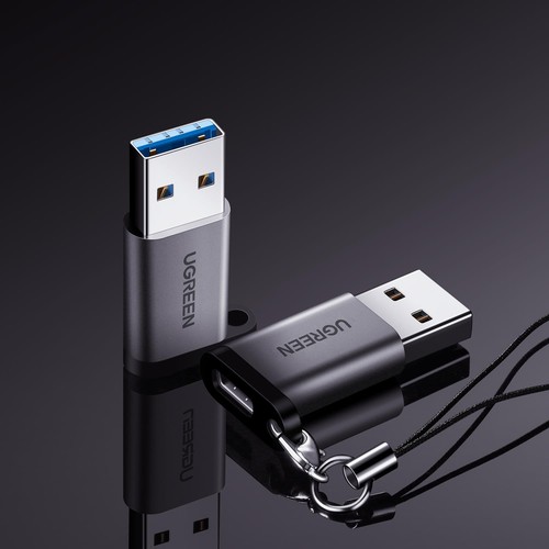 UGREEN USB-A 3.0 Male to USB-C Female 5 Gbps Dönüştürücü Adaptör, 50533