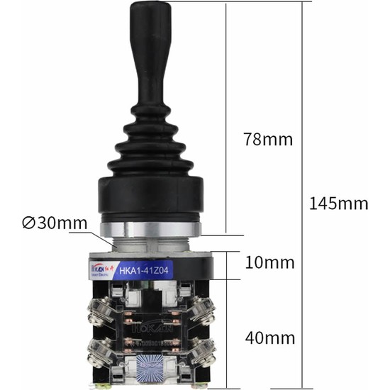 Alkatronik HKA141Z04 Joystick 4 Yön No Kumanda Kolu Fiyatı
