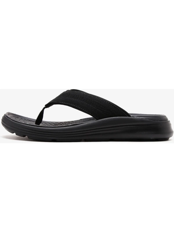 Skechers Thong Sandal Erkek Siyah Parmak Arası Terlik 204383 Blk