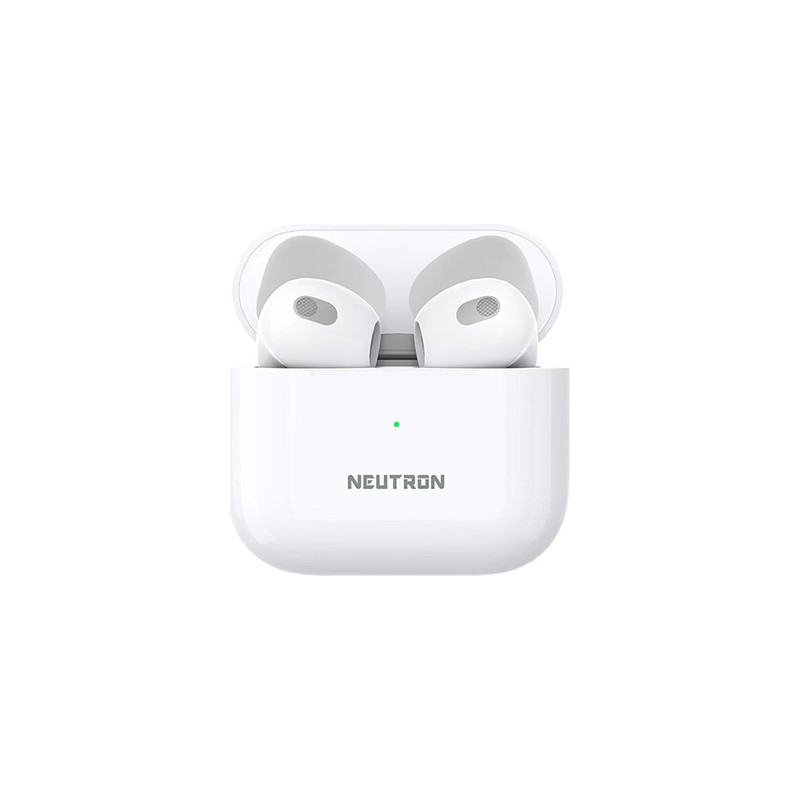 Neutron Beyaz Renkli Akıllı Bluetooth Kulaklık TWS Kulakiçi Kullanım ile Müzik Dinleme Keyfi - Piinti Fiyat Karşılaştırması