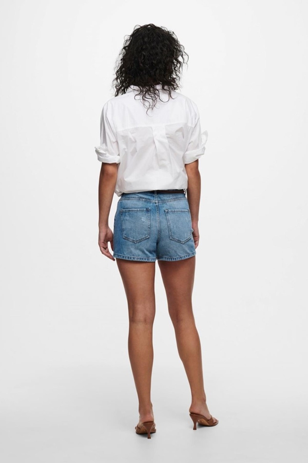 Only Onlkelly Hw Shorts Dnm AZG017 görsel 2