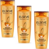 L'oréal Paris Loreal Paris Elseve Mucizevi Yağ Besleyici Bakım Şampuanı 400 Ml 3 Adet