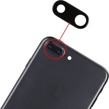 Tkgz Iphone 7 Plus Arka Kamera Camı Lens Yapışkanlı