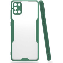 Heptek İletişim Samsung Galaxy A31 Kılıf Kamera Korumalı Ultra Ince Buzlu Mat Renkli Silikon Kapak(Parfe)