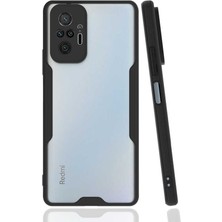 Heptek İletişim Xiaomi Redmi Note 10 Pro Kılıf Kamera Korumalı Ultra Ince Buzlu Mat Renkli Silikon Kapak(Parfe)