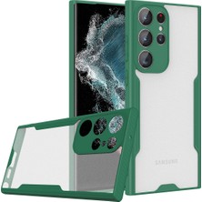 Heptek İletişim Samsung Galaxy S23 Ultra Kılıf Kamera Korumalı Ultra Ince Buzlu Mat Renkli Silikon Kapak(Parfe)