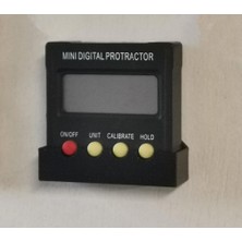 Epm3d Dijital Inklinometre / Protraktör Duvar Askısı Plastik Aparat