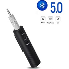 Jopus Bluetooth Aux Araç Kiti Bluetooth 5.0 Hd Ses Kalitesi Kesintisiz Bağlantı