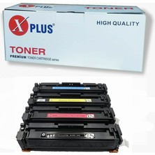 Xplus Canon I-Sensys MF-744CDW CRG-055 Uyumlu 4 Renk Muadil Toner Seti Chipli 2400 Sayfa
