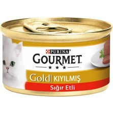 2 Adet Purina Gourmet Gold Kıyılmış Sığır Eti 85 gr