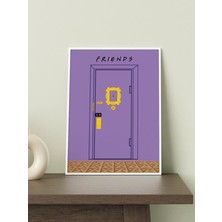 Paytak Moda Friends Dizi Tasarımlı 24*33  cm 350 Gr. Kuşe Kağıt Poster PYTKPSTR012