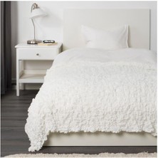 IKEA 130 x 170 cm Beyaz Yatak Örtüleri