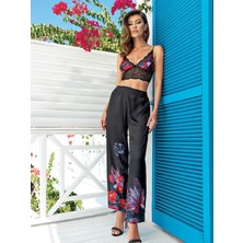 Perin Saten Pijama 3'lü Takım - 5103