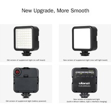 Ulanzi VL49 Mini LED Video Vlogger Işık - Siyah (Yurt Dışından)