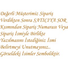 Yzc Home K74  Isme Özel Isimli Baskılı Bebek 10LU Beyaz Hastane Çıkışı %100 Pamuk