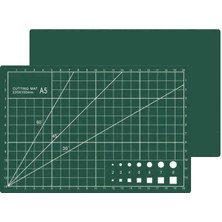 Wozlo A5 Kesme Matı - Cutting Mat - Kesme Altlığı - Kesim Tablası - 22*15cm - Yeşil