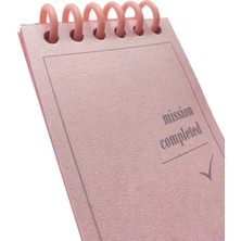 Gesso Notebook Pearl Not Defteri - Pembe