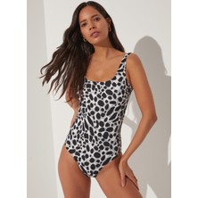 Aeropostale Siyah - Beyaz Kadın Mayo 23-Monaxy