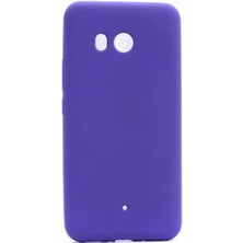 Heptek İletişim Htc U11 Kılıf Yumuşak Dokulu Soft Esnek Ince Mat Renkli Lüks Premier Silikon Kapak
