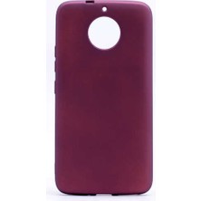 Heptek İletişim Lenovo Moto G5S  Kılıf Yumuşak Dokulu Soft Esnek Ince Mat Renkli Lüks Premier Silikon Kapak