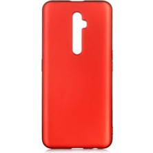 Heptek İletişim Oppo Reno 2z Kılıf Yumuşak Dokulu Soft Esnek Ince Mat Renkli Lüks Premier Silikon Kapak