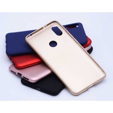 Heptek İletişim Xiaomi Mi 8 Kılıf Yumuşak Dokulu Soft Esnek Ince Mat Renkli Lüks Premier Silikon Kapak