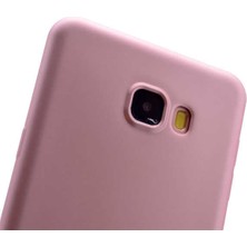 Heptek İletişim Samsung Galaxy C7 Kılıf Yumuşak Dokulu Soft Esnek Ince Mat Renkli Lüks Premier Silikon Kapak