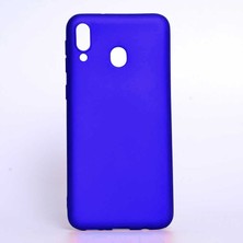 Heptek İletişim Samsung Galaxy M20 Kılıf Yumuşak Dokulu Soft Esnek Ince Mat Renkli Lüks Premier Silikon Kapak