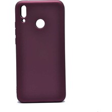 Heptek İletişim Huawei Y9 2019 Kılıf Yumuşak Dokulu Soft Esnek Ince Mat Renkli Lüks Premier Silikon Kapak